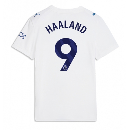 Billige Fotballdrakt Manchester City Erling Haaland #9 Replika Tredjedrakt Dame 2026-27 Kortermet Billige Fotballdrakt Manchester City Erling Haaland #9 Replika Tredjedrakt Dame 2026-27 Kortermet
